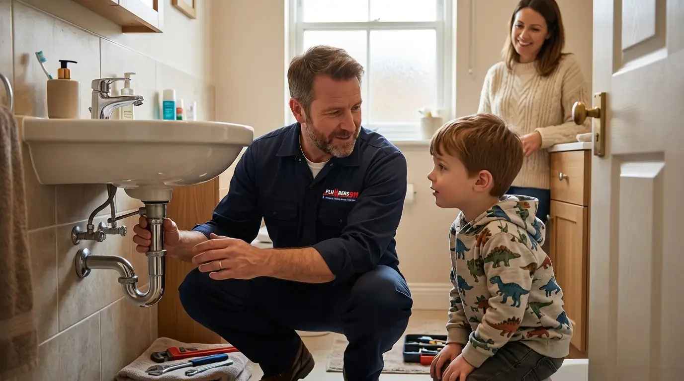 Licensed plumber at work in Oak Forest, IL